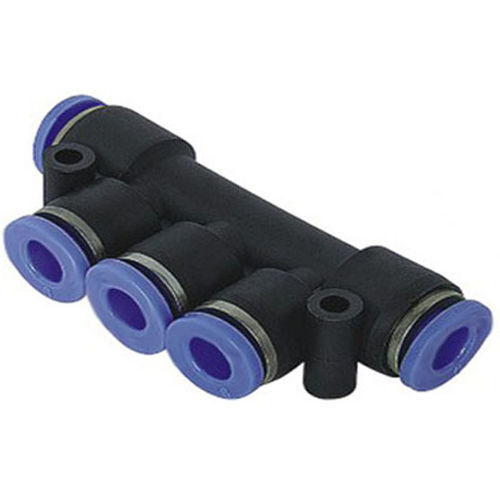 Manifold a 5 vie - P-RM series - Kee Connections - in termoplastica