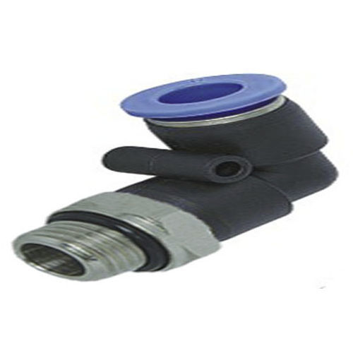 Raccordo per vuoto - P-MPE-04-18 - Kee Connections - filettato / a gomito / in termoplastica