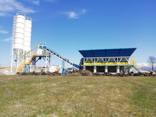 Centrale di betonaggio compatto - C60-SNG LINE - PROMAX - stazionario