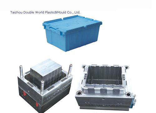 Stampo per iniezione plastica a una cavità - DDW-CRM001 - Taizhou Double World Plastic&Mould Co., Ltd. - per cassette / per l'industria dell'imballaggio