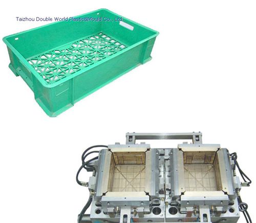Stampo per iniezione plastica multi cavità - DDW-CRM002 - Taizhou Double World Plastic&Mould Co., Ltd. - per cassette / per l'industria dell'imballaggio