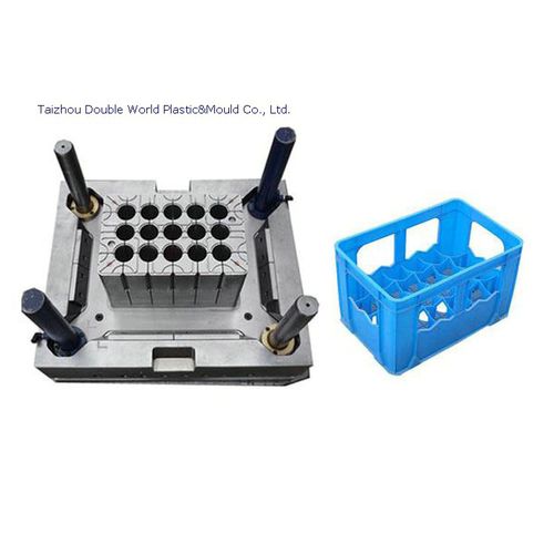Stampo per iniezione plastica a una cavità - DDW-CRM007 - Taizhou Double World Plastic&Mould Co., Ltd. - per cassette / per l'industria dell'imballaggio