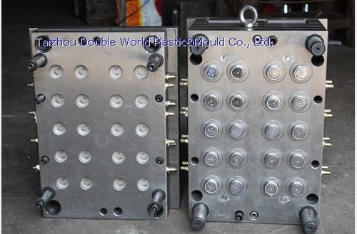 Stampo per iniezione plastica multi cavità - DDW-cmp-20 - Taizhou Double World Plastic&Mould Co., Ltd. - per coperchi / per l'industria dell'imballaggio / per l'industria farmaceutica