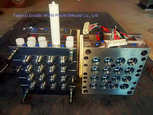 Stampo per iniezione plastica multi cavità - DDW-CM401 - Taizhou Double World Plastic&Mould Co., Ltd. - per coperchi / per l'industria dell'imballaggio / per l'industria cosmetica