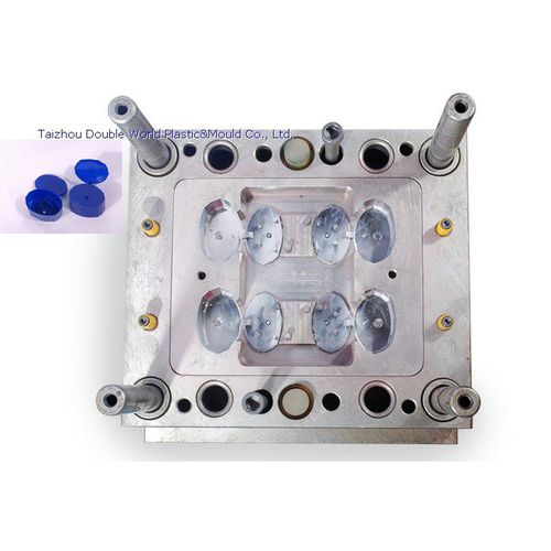 Stampo per iniezione plastica multi cavità - DDW-4CAV-fcm - Taizhou Double World Plastic&Mould Co., Ltd. - per coperchi / per l'industria dell'imballaggio
