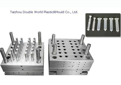 Stampo per iniezione plastica multi cavità - DDW-MDM001 - Taizhou Double World Plastic&Mould Co., Ltd. - per il settore medico