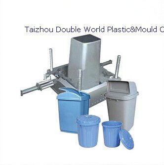Stampo per iniezione plastica a una cavità - DDW-TRM006 - Taizhou Double World Plastic&Mould Co., Ltd. - portarifiuti / per l'industria dell'imballaggio
