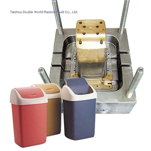 Stampo per iniezione plastica a una cavità - DDW-TRM005 - Taizhou Double World Plastic&Mould Co., Ltd. - portarifiuti / per l'industria dell'imballaggio
