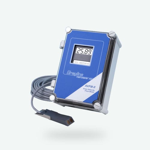 Misuratore di portata volumetrico - Greyline AVFM - Toscano Linea Electronica - per liquidi / portatile / per condotti parzialemente riempiti