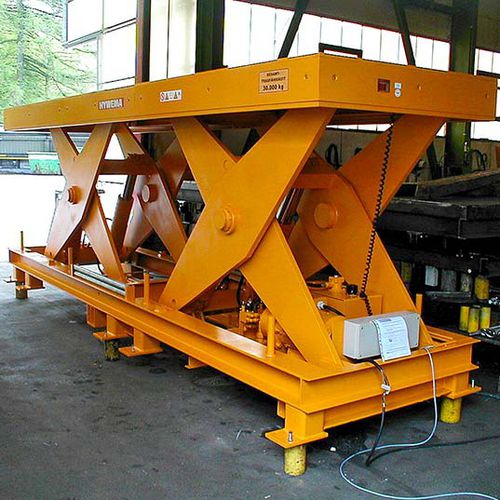 Piattaforma elevatrice a forbice fissa - HYWEMA - Josef Schwahlen GmbH & Co.KG - elettrica / per applicazioni industriali