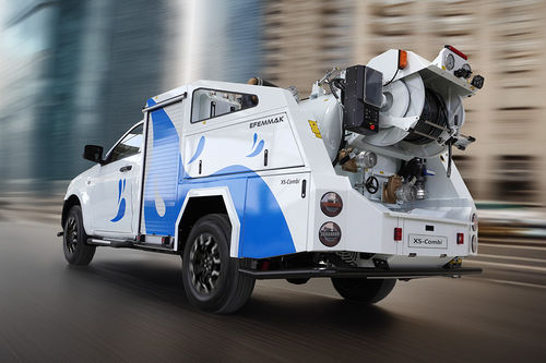 Camion aspiratore - Xs-Combi - Efemmak - idropulitore