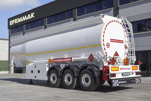 Semirimorchio per carburante - E.FAST.GN.38.5 - Efemmak - per cisterna / a 3 assi / trainato