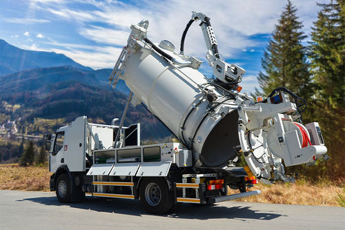 Camion di caricamento per aspirazione - M-Combi - Efemmak - idropulitore