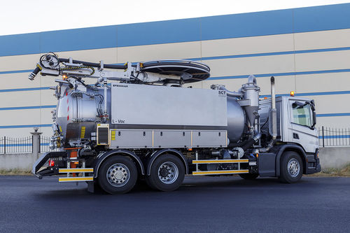 Camion aspiratore - M-Vac - Efemmak - a 2 assi