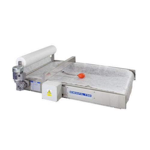 Filtro per trattamento di acque reflue - EWAFIL 750 - EWAC spol. s r.o. - a nastro / a gravità / di processo