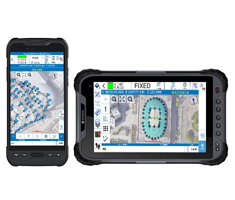 Soluzione software da cantiere - Cube-a - Stonex - Androïd