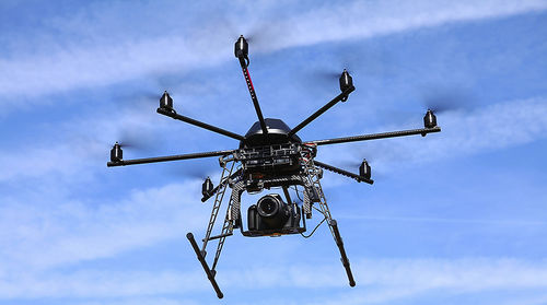 Drone octorotore - 6sGEO - Mikrokopter - per ripresa aerea / di monitoraggio
