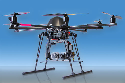 Drone esarotore - 6sTHERMO - Mikrokopter - per applicazioni industriali / di osservazione / in fibra di carbonio