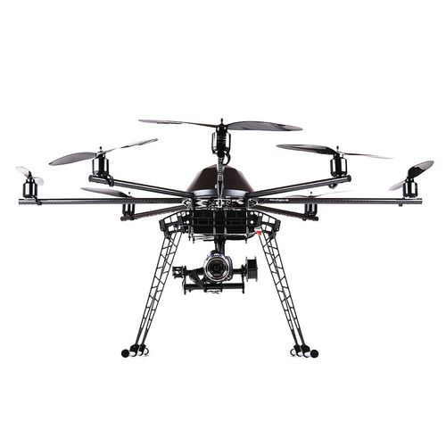 Drone octorotore - ARF OktoXL 6S12 - Mikrokopter - per ripresa aerea / per applicazioni industriali / leggero