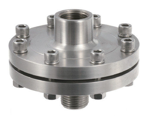 Separatore a membrana con raccordo filettato - DS-DC type - Seasons Gauge Co., Ltd - per manometro / con estensione / di processo