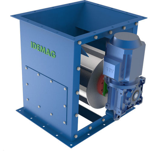 Separatore per solidi - IDEMAG - a tamburo magnetico / di processo / per l'industria del riciclaggio