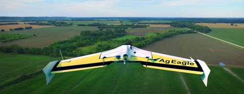 Drone ad ala fissa - RX60 - Ageagle - per ripresa aerea / per applicazioni agricole / in fibra di carbonio