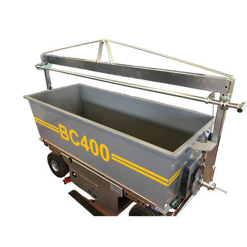 Benna ribaltabile per carrello - Minitrucks Robotics - in metallo / per prodotti sfusi
