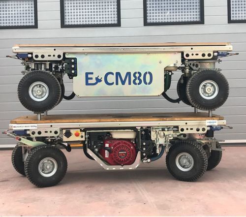 Trasportatore elettrico bidirezionale - Minitruck - Minitrucks Robotics - per uso in interni ed esterni / radiocomandato / con alimentazione a batteria