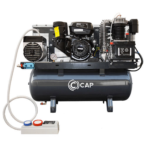 Compressore a pistone - ARCO100-MT-BE - CAP srl - d'aria / a benzina / fisso
