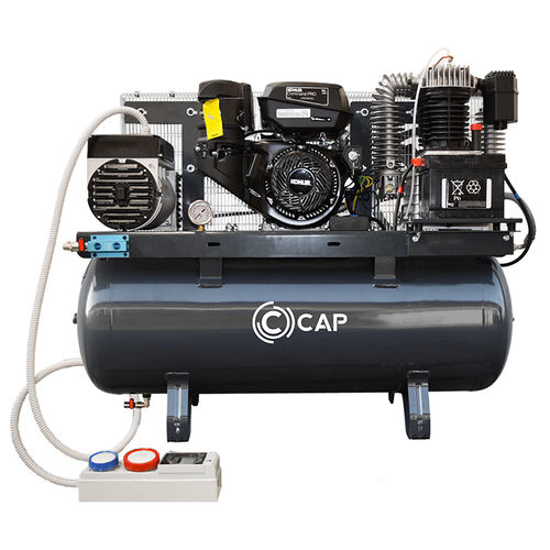 Compressore a pistone - ARCO270-MT-BE - CAP srl - d'aria / a benzina / fisso