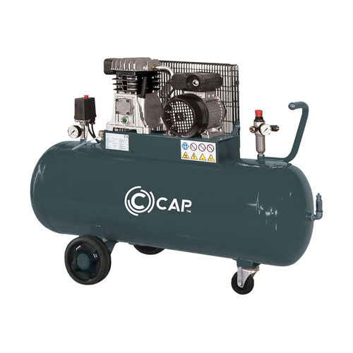 Compressore a pistone - KC2-100-250-C-M - CAP srl - d'aria / elettrico / su rotelle