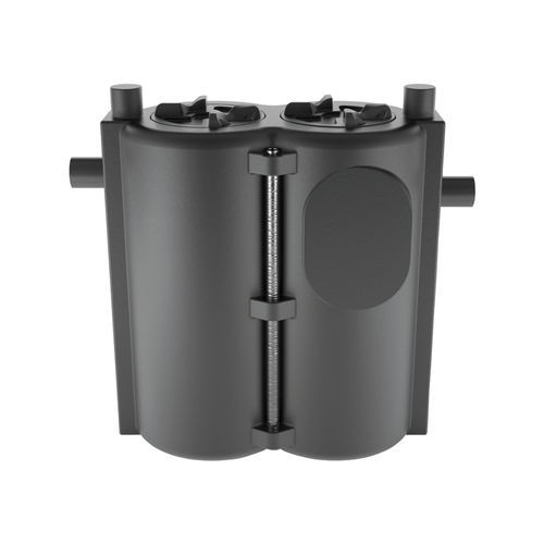 Separatore di vetro - NS 1 oval - zehnder pumpen - per grasso / gravimetrico / compatto