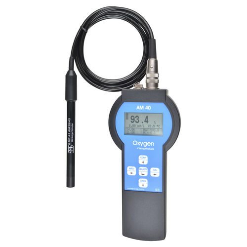 Apparecchio di misura temperatura - AM 40 - Sensortechnik Meinsberg GmbH - di concentrazione di ossigeno / da laboratorio / di ossigeno disciolto