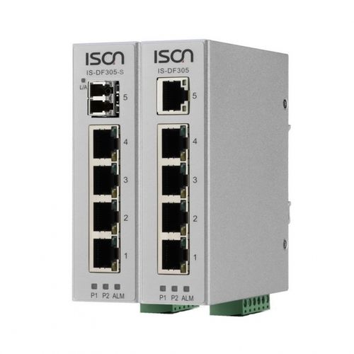 Switch Ethernet non gestibile - IS-DF305 series - ISON Technology Co., Ltd. - 8 porte / di livello 2 / su guida DIN