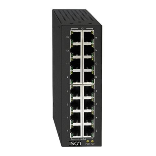 Switch Ethernet non gestibile - IS-DG216  - ISON Technology Co., Ltd. - 5 porte / Ethernet gigabit / su guida DIN