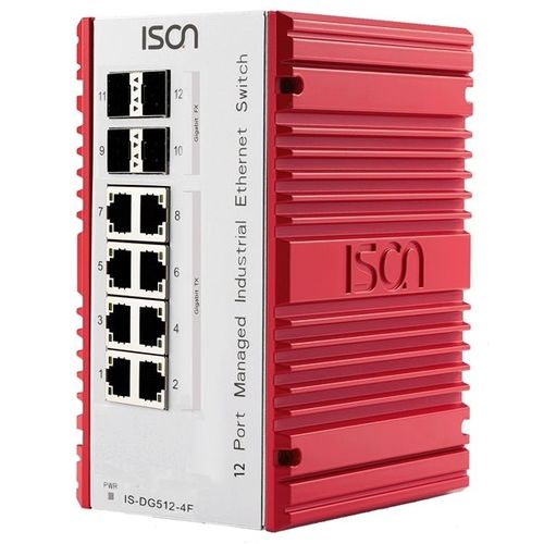 Switch Ethernet gestibile - IS-DG512  - ISON Technology Co., Ltd. - 12 porte / Ethernet gigabit / di livello 2