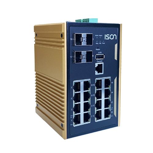 Switch Ethernet gestibile - IS-DX620P  - ISON Technology Co., Ltd. - 20 porte / di livello 2 / gigabit