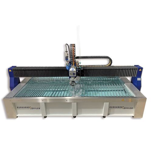 Macchina da taglio a getto d'acqua - JET 2D/3D - burkhardt-hensel - per materie plastiche / per marmo / per granito