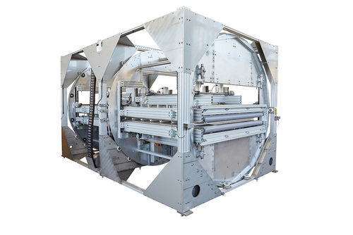 Rivoltatrice ribaltatrice per fusti - burkhardt-hensel - 180° / interamente automatica