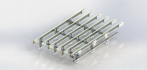 Sistema di trasporto per applicazioni industriali - burkhardt-hensel - per attrezzatura di movimentazione / automatizzato