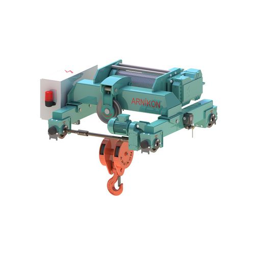 Paranco a cavo elettrico - VDH series - ARNIKON crane - compatto / bitrave