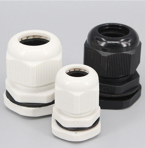 Pressacavo in nylon - PG13 - DEMOELE / Wenzhou Duanmeng Electric Co.,Ltd - a tenuta stagna / filettato / dritto