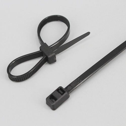 Fascetta stringicavo in nylon - XGS-4.8x200DH - DEMOELE / Wenzhou Duanmeng Electric Co.,Ltd - doppia / autobloccante
