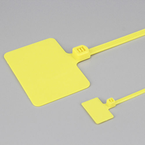 Fascetta stringicavo in nylon - DM series - DEMOELE / Wenzhou Duanmeng Electric Co.,Ltd - resistente alle fiamme / resistente agli UV / con targhette lunghe