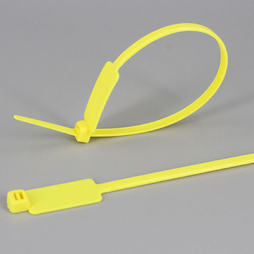 Fascetta stringicavo in plastica - DM-4.6x200MKT	 - DEMOELE / Wenzhou Duanmeng Electric Co.,Ltd - in nylon / con portaetichette
