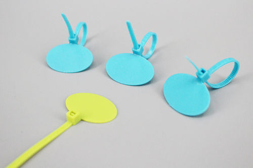 Fascetta stringicavo in plastica - DM-90RMKT	 - DEMOELE / Wenzhou Duanmeng Electric Co.,Ltd - in nylon / con portaetichette