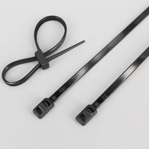 Fascetta stringicavo in plastica - DM-200DH - DEMOELE / Wenzhou Duanmeng Electric Co.,Ltd - in nylon / doppia