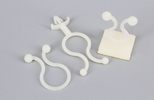 Collare per cavo elettrico in plastica - T series - DEMOELE / Wenzhou Duanmeng Electric Co.,Ltd - in nylon / autoadesivo