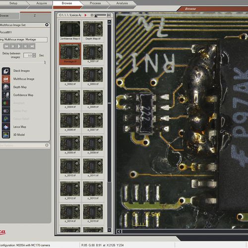 Software ad uso industriale - Application Suite - Leica Microsystems GmbH - per microscopio / Windows