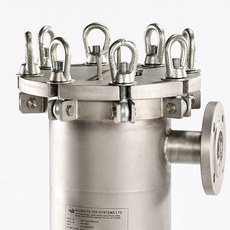 Carter per filtro monocartuccia - RBF series  - Allied Filter Systems Ltd - per liquido / in acciaio inossidabile